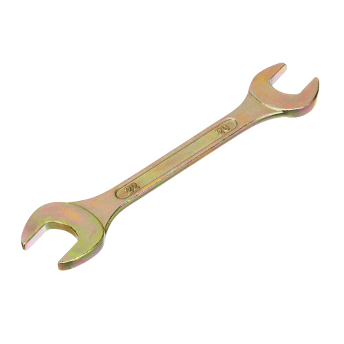 Набор ключей рожковых 6-22 мм, 8 шт, желтый цинк Сибртех по ценам производителя в Воронеже с доставкой по всей России