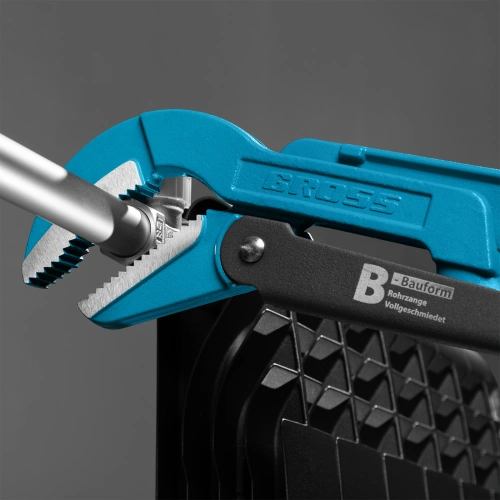 Ключ трубчатый рычажный 1.5, №2, цельнокованый, CrV, тип "B" Gross по ценам производителя в Воронеже с доставкой по всей России