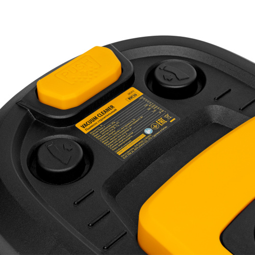 Пылесос строительный RVC30, 1400 Вт, бак 30 л, шланг 3 м, розетка с автосинхр. Denzel по ценам производителя в Воронеже с доставкой по всей России