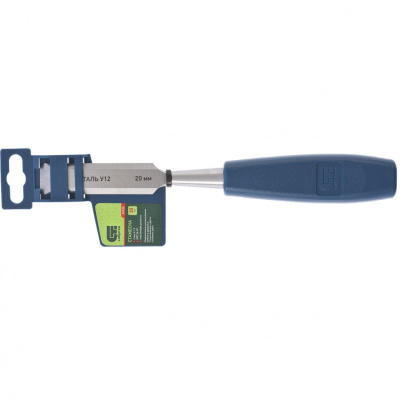 Стамеска, 20 мм, пластиковая рукоятка Сибртех по ценам производителя в Воронеже с доставкой по всей России