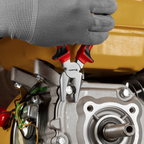 Плоскогубцы Nickel, 160 мм, никелированные, двухкомпонентные рукоятки Matrix по ценам производителя в Воронеже с доставкой по всей России