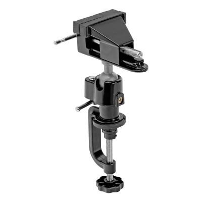 Тиски настольные, многофункциональные, сменная насадка, хомут для дрели, шарнирный механизм, 70 мм Matrix по ценам производителя в Воронеже с доставкой по всей России