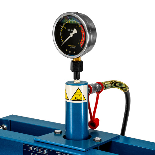 Пресс гидравлический с манометром, 12 т (комплект из 2 частей) Stels по ценам производителя в Воронеже с доставкой по всей России