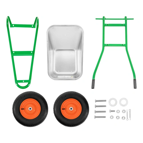 Тачка садово-строительная, 2-х колесная, усиленная, грузоподъемность 320 кг, объем 100 л Palisad по ценам производителя в Воронеже с доставкой по всей России