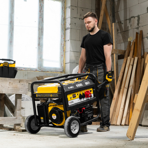 Транспортировочный комплект (колеса и ручки) для генераторов PS Denzel по ценам производителя в Воронеже с доставкой по всей России