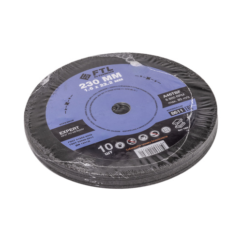 Круг отрезной по металлу FTL Expert 230 х 1,6 х 22,2 мм A46TBF по ценам производителя в Воронеже с доставкой по всей России