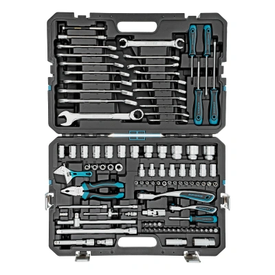 Набор инструментов, 1/4", 1/2", CrV, 120 зубьев, 101 предмет Gross по ценам производителя в Воронеже с доставкой по всей России