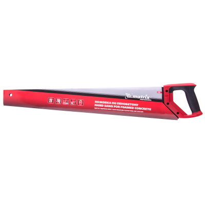 Ножовка по пенобетону, 700 мм, защитное покрытие, твердосплавные напайки на зубья, двухкомпонентная рукоятка Matrix по ценам производителя в Воронеже с доставкой по всей России