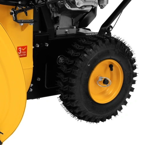 Бензиновая снегоуборочная машина SBM 610, 212 cc, ручной старт, фара Denzel по ценам производителя в Воронеже с доставкой по всей России