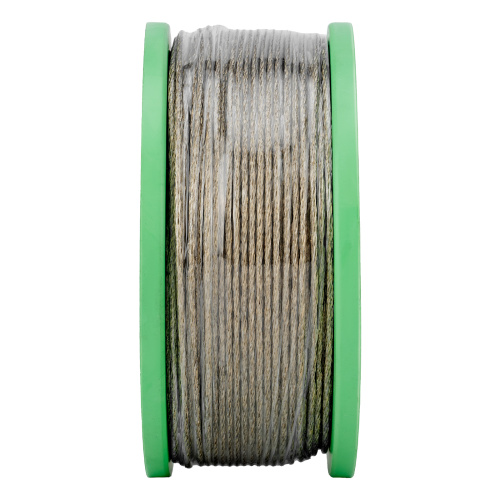 Трос металлополимерный прозрачный ПР-3.0, толщина 3.0 мм, катушка 200 метров Сибртех по ценам производителя в Воронеже с доставкой по всей России