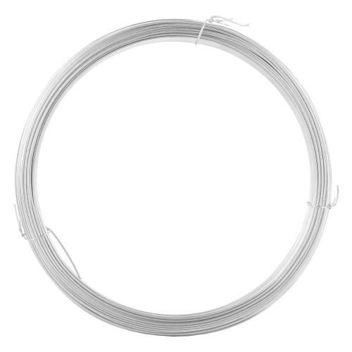 Проволока стальная 50 м, оцинкованная, термообработанная 1 мм Сибртех по ценам производителя в Воронеже с доставкой по всей России