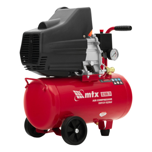 Компрессор воздушный DC1500L/24, 1,5 кВт, 24 л, 210 л/мин MTX по ценам производителя в Воронеже с доставкой по всей России