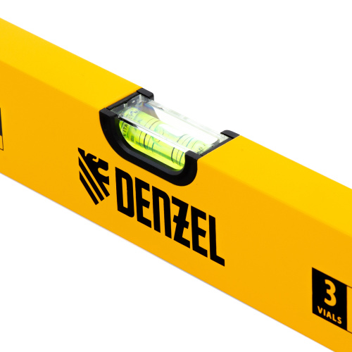 Уровень алюминиевый, 600 мм, фрезерованный, 3 глазка Denzel по ценам производителя в Воронеже с доставкой по всей России