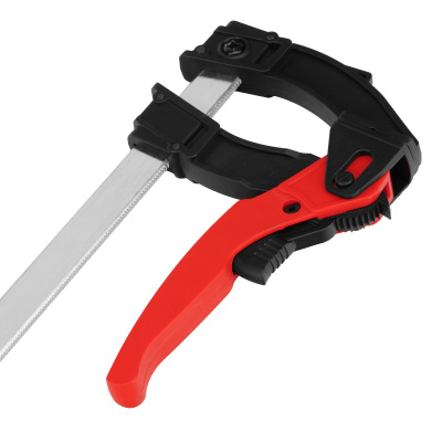 Струбцина реечная быстрозажимная, пластиковый корпус рычажно-храповой механизм, 300 х 90 х 390 мм, штанга 5 х 20 мм Matrix по ценам производителя в Воронеже с доставкой по всей России