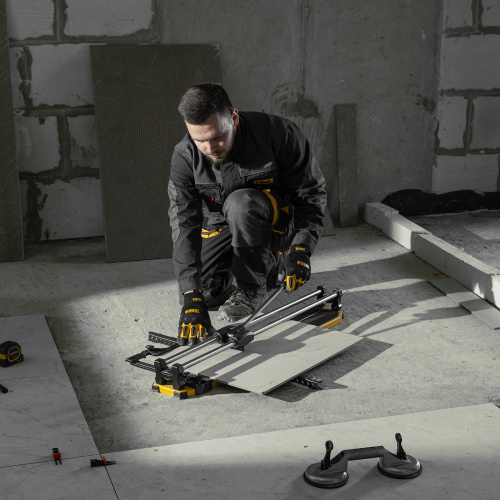 Плиткорез 800х14мм, цельнометал. напр., каретка на подш., стальная станина, рукоятка-пенал Denzel по ценам производителя в Воронеже с доставкой по всей России