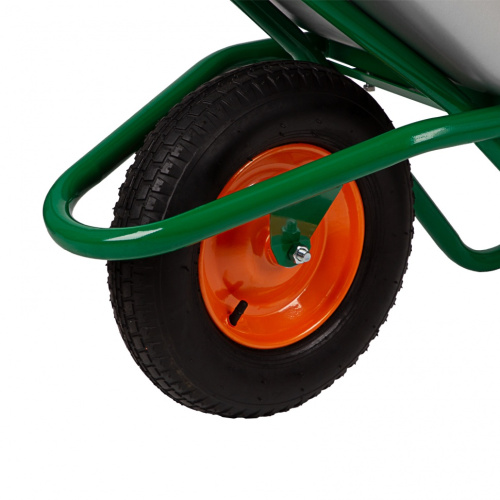 Тачка садово-строительная, усиленная, грузоподъемность 200 кг, объем 90 л по ценам производителя в Воронеже с доставкой по всей России