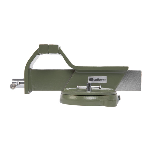 Тиски слесарные, 125 мм, стальные, поворотные Сибртех по ценам производителя в Воронеже с доставкой по всей России