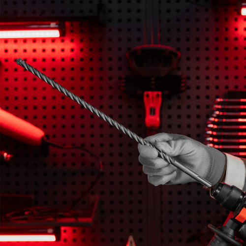 Бур по бетону, 12 x 400 мм, SDS PLUS c крестовой пластиной MATRIX по ценам производителя в Воронеже с доставкой по всей России