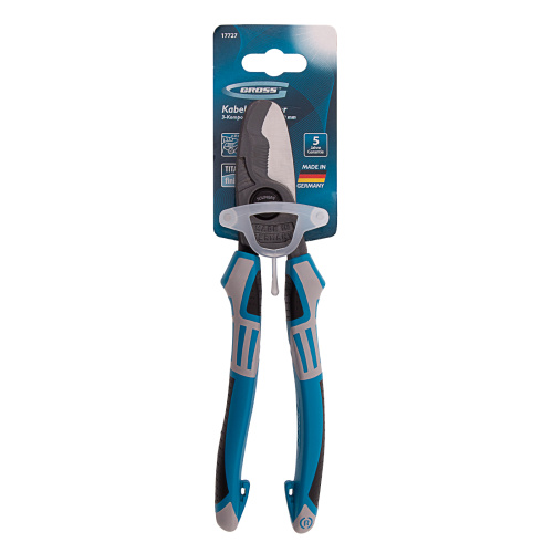 Кабелерез, трехкомпонентные рукоятки, 210 мм Gross по ценам производителя в Воронеже с доставкой по всей России