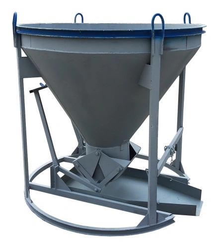 Бадья для бетона «Рюмка» 1,0 (БН-1,0) Pro, с лотком 600х1250 мм по ценам производителя в Воронеже с доставкой по всей России