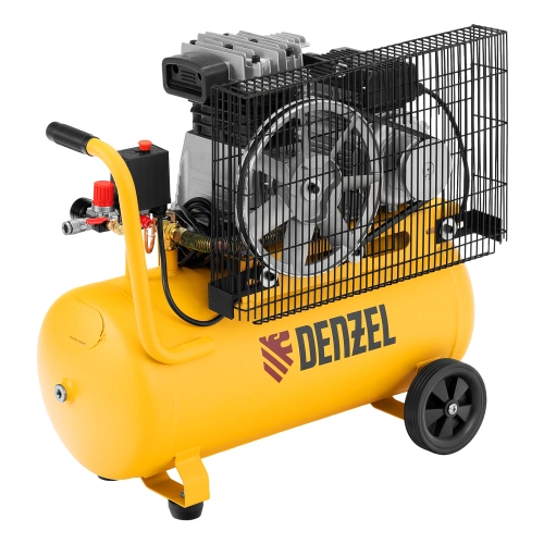Компрессор воздушный BCI2300/50, ременный привод, 2.3 кВт, 50 литров, 400 л/мин Denzel по ценам производителя в Воронеже с доставкой по всей России