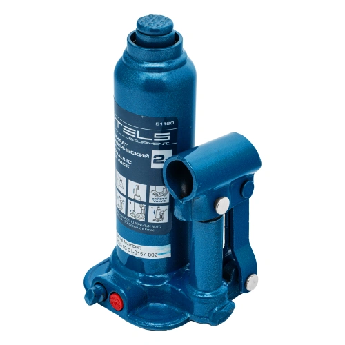 Домкрат гидравлический бутылочный, 2 т, h подъема 178-338 мм Stels по ценам производителя в Воронеже с доставкой по всей России