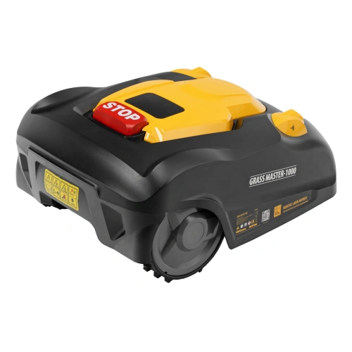 Робот-газонокосилка Grass Master 1000  1000м², 3Ач, 28V, LCD дисплей, Wi-Fi Denzel по ценам производителя в Воронеже с доставкой по всей России