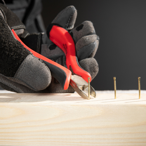 Бокорезы Mini, 130 мм, никелированные, авторазжим, двухкомпонентные рукоятки Matrix по ценам производителя в Воронеже с доставкой по всей России