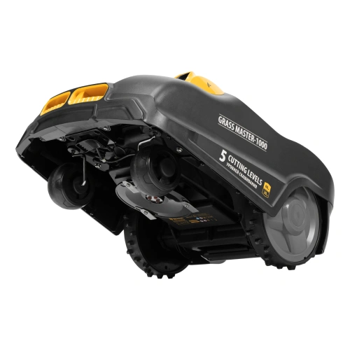 Робот-газонокосилка Grass Master 1000  1000м², 3Ач, 28V, LCD дисплей, Wi-Fi Denzel по ценам производителя в Воронеже с доставкой по всей России