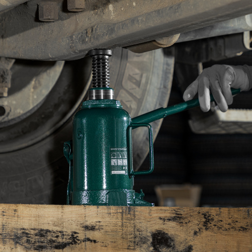 Домкрат гидравлический бутылочный, 20 т, 215-405 мм Сибртех по ценам производителя в Воронеже с доставкой по всей России