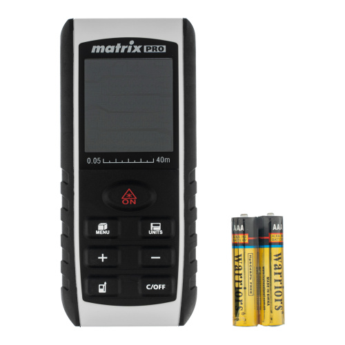 Лазерный дальномер LD-40,40 м,с электронным угломером Matrix по ценам производителя в Воронеже с доставкой по всей России