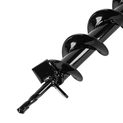 Шнек для грунта E-60, диаметр 60 мм, длина 800 мм,соединение 20 мм, несъемный нож Denzel по ценам производителя в Воронеже с доставкой по всей России