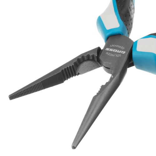 Длинногубцы прямые 170 мм, трехкомпонентные рукоятки Gross по ценам производителя в Воронеже с доставкой по всей России