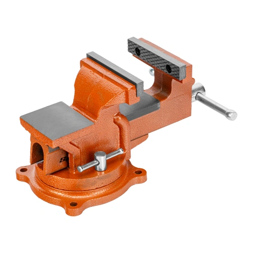 Тиски слесарные, 100 мм, поворотные, с наковальней Sparta по ценам производителя в Воронеже с доставкой по всей России