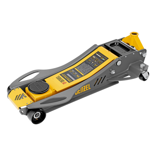 Домкрат гидравлический подкатной, 3,8 т, 110-580 мм, быстрый подъем, низкий подхват, проф. Denzel по ценам производителя в Воронеже с доставкой по всей России