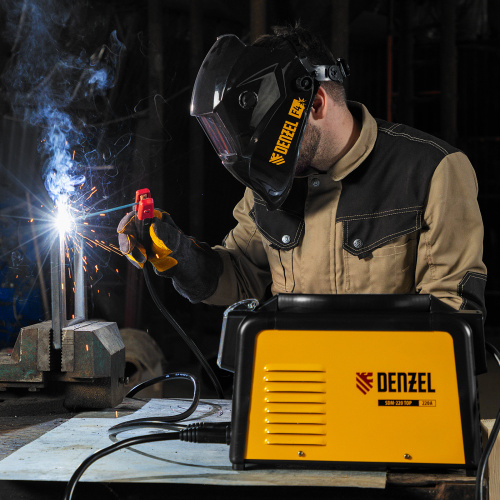 Аппарат инвертор. дуговой сварки SDM-220 Top, 220 А, ПВ 60% кейс Denzel по ценам производителя в Воронеже с доставкой по всей России