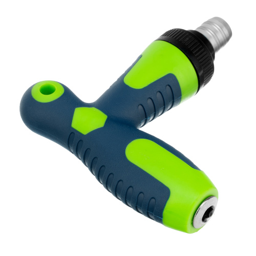 Отвертка реверсивная Т-образная комбинированная PH2/SL6, CrV Сибртех по ценам производителя в Воронеже с доставкой по всей России