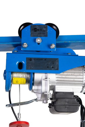 С ТЕЛЕЖКОЙ таль электрическая TOR PA 250/500 кг 12/6 м (серия N)* по ценам производителя в Воронеже с доставкой по всей России