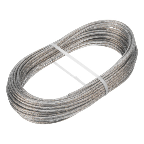 Трос металлополимерный прозрачный ПР-3.0, толщина 3.0 мм, моток 20 метров Сибртех по ценам производителя в Воронеже с доставкой по всей России