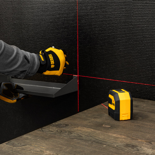 Лазерный уровень LX 02 Red, 20 м, 635 нм, резьба 1/4" Denzel по ценам производителя в Воронеже с доставкой по всей России