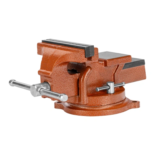 Тиски слесарные, 125 мм, поворотные, с наковальней Sparta по ценам производителя в Воронеже с доставкой по всей России