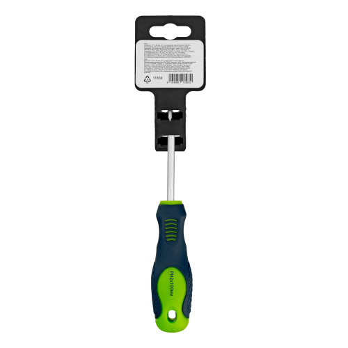 Отвертка, PH1 х 80 мм, CrV, двухкомпонентная рукоятка Сибртех по ценам производителя в Воронеже с доставкой по всей России