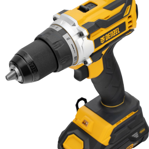 Дрель-шуруповерт аккумуляторная, бесщет. BLDL-18-02 Li-Ion, 18 В Denzel по ценам производителя в Воронеже с доставкой по всей России