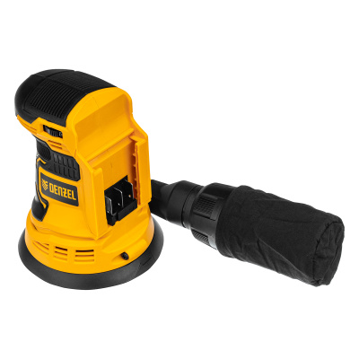 Машина шлифовальная эксцентриковая аккумуляторная COS-125-0, 18В Li-Ion Denzel по ценам производителя в Воронеже с доставкой по всей России