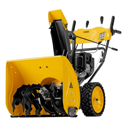 Бензиновая снегоуборочная машина SBM 610S PRO, 212 cc, электростартер, фара, обогрев Denzel по ценам производителя в Воронеже с доставкой по всей России