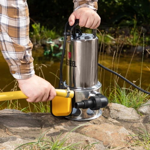 Дренажный насос DP1100X, 1100 Вт, подъем 11 м, 15500 л/ч Denzel по ценам производителя в Воронеже с доставкой по всей России