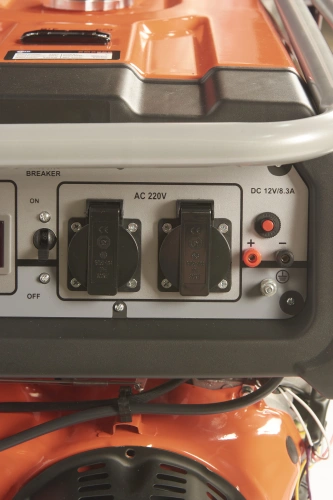 Генератор бензиновый 6,0 кВт 220В 27 л с электростартером и колесами TOR KM8000H по ценам производителя в Воронеже с доставкой по всей России