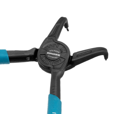 Съемник, 165 мм, для внутренних стопорных колец (19-60 мм) изогнутые губки (сжим) Gross по ценам производителя в Воронеже с доставкой по всей России