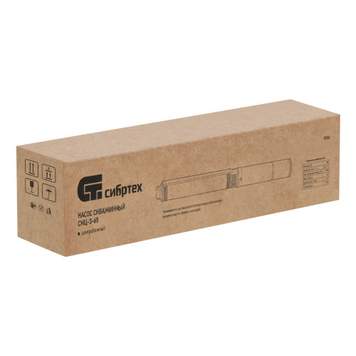 Скважинный насос CНЦ-3-65, центробежный, диаметр 3", 800 Вт, 2800 л/ч, напор 65 м Сибртех по ценам производителя в Воронеже с доставкой по всей России