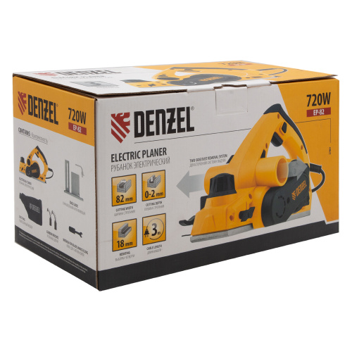 Рубанок электрический EP-82, 720 Вт, 82 мм Denzel по ценам производителя в Воронеже с доставкой по всей России